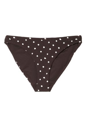 FatFace, REGULAR FIT - BIKINI BOTTOM  . - Bikini bottoms - chocolate brown polka dot