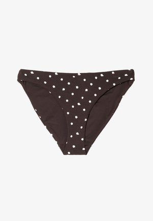 FatFace, REGULAR FIT - BIKINI BOTTOM . - Bikini bottoms - chocolate brown polka dot