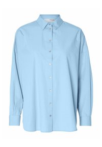 Selected Femme Bluza z gumbi - cashmere blue