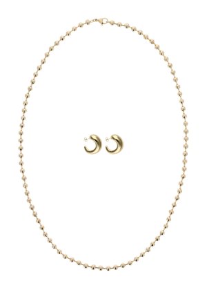 SET - Øreringe - gold-coloured