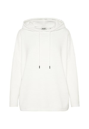 SENSES.THE LABEL, SENSES.THE LABEL STRUKTURIERTES KAPUZENSWEATSHIRT SO:LA - Kapuzenpullover - ivory