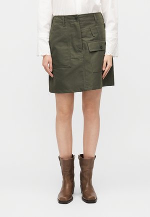 Minigonna - verde kaki