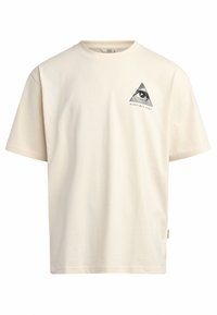 KIAN TEE BOXY FIT UNISEX - T-shirt print - white smoke