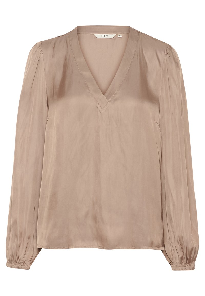 Cream Blouse bruin