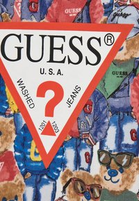 Guess ALLOVER-PRINT - Felpa - mehrfarbig / grün