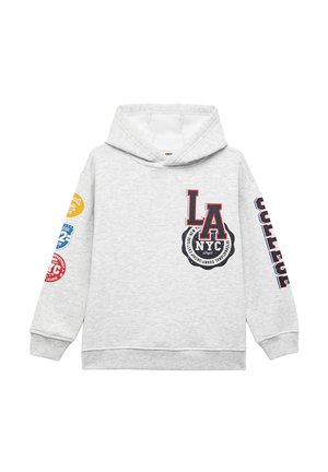 PRINTED - Hoodie - white