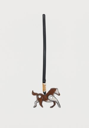 HORSE CHARM UNISEX - Võtmehoidjad - white/brown