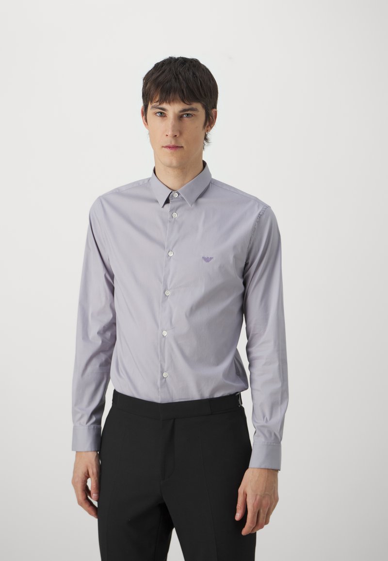 Emporio Armani - SHIRT - Marškiniai - lilac gray, Padidinti