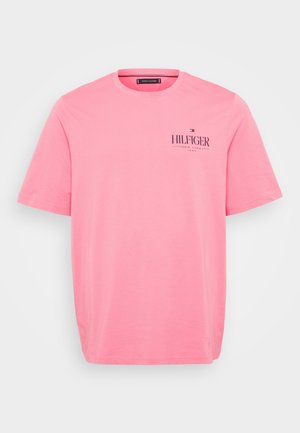 Tommy Hilfiger STACK TEE - T-shirt med print - vintage rosy
