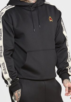 Jersey con capucha - black