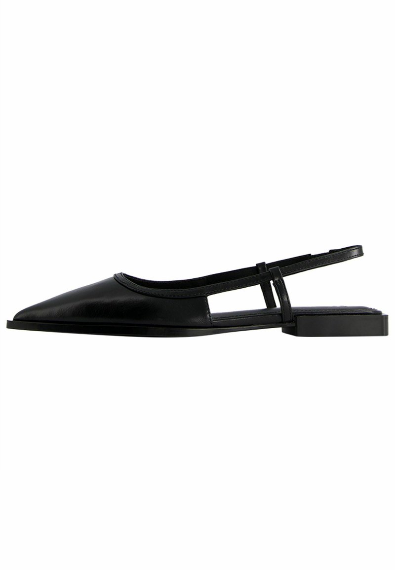 Bershka Slingback ballerina´s zwart