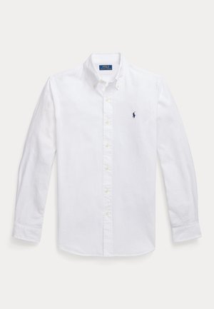 CUSTOM FIT SEERSUCKER SHIRT - Košeľa - white