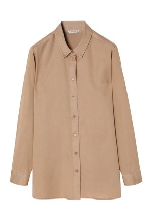 TATUUM MALBA - Gombos blúz - beige