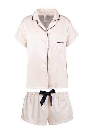 Bluebella, ABIGAIL - SHIRT AND SHORT (PYJAMA-SET) - Pyjama - Pale Pink/Black