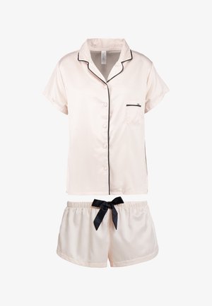 Bluebella, ABIGAIL - SHIRT AND SHORT (PYJAMA-SET) - Pyjama - Pale Pink/Black