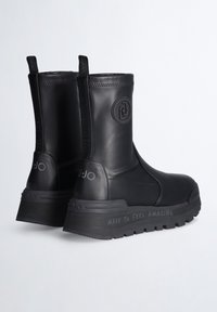 LIU JO Botines de cuña - black