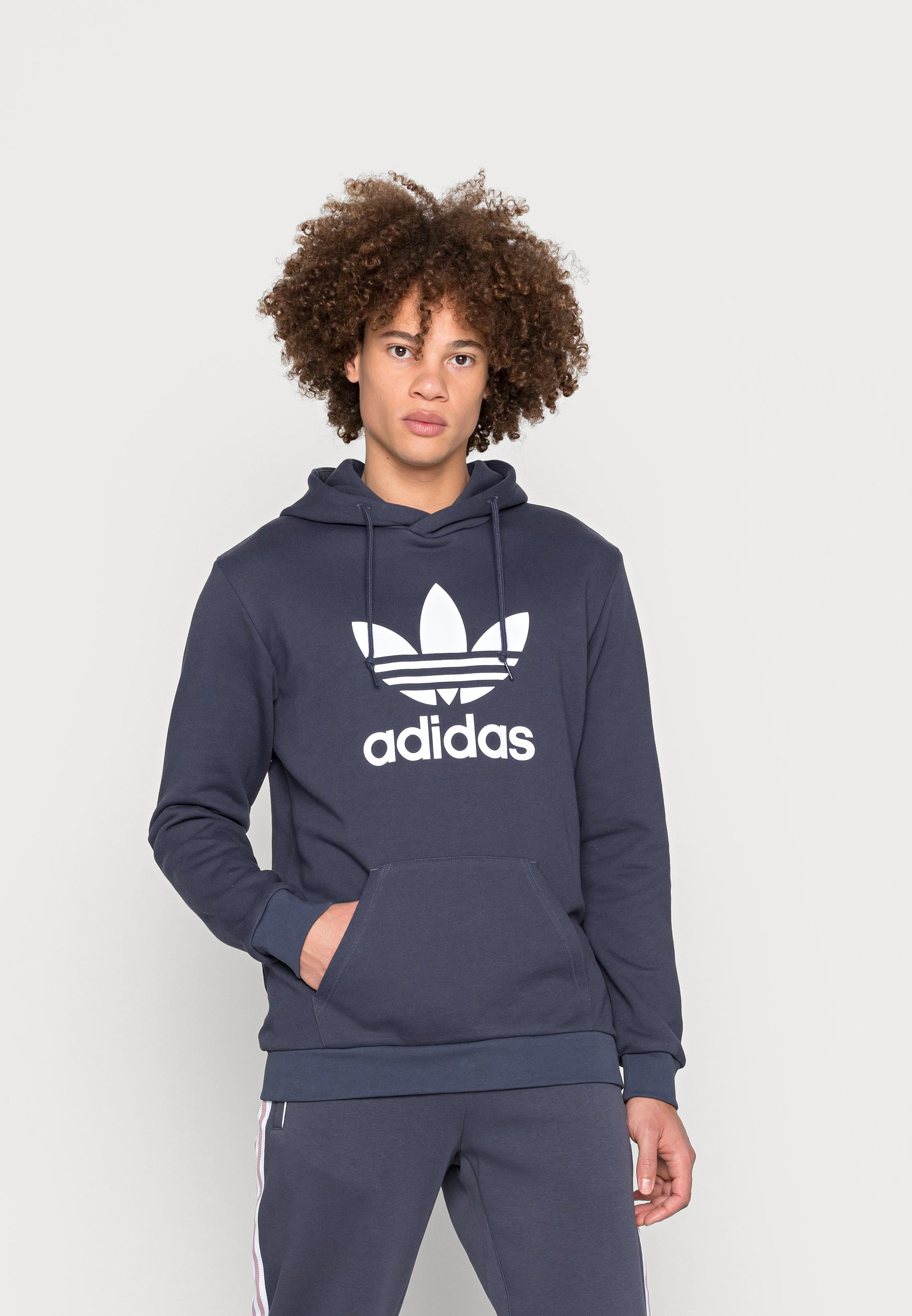 men's adidas originals trefoil hoodie