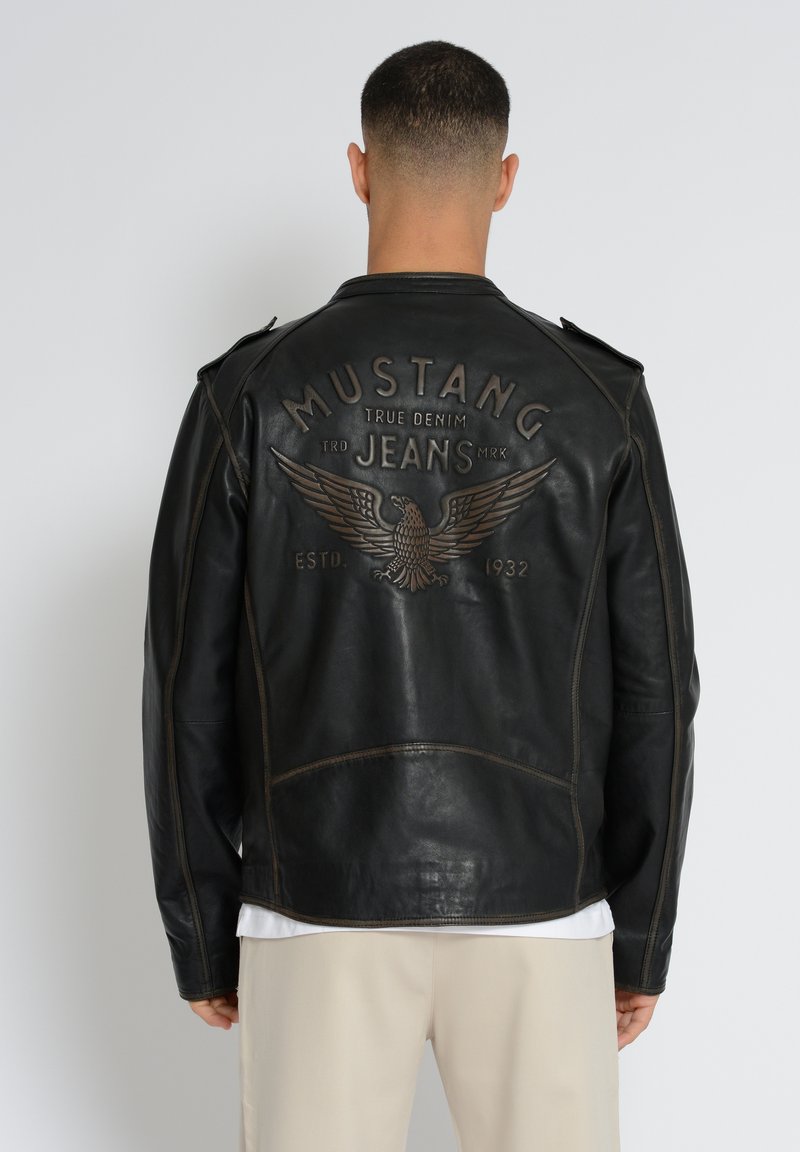 Mustang Skinnjacka - vintage brown