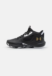 Under Armour - LOCKDOWN 6 - Ghete baschet - black Imagine miniatură 1