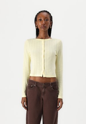 LOVE CARDI - Ζακέτα - yellow