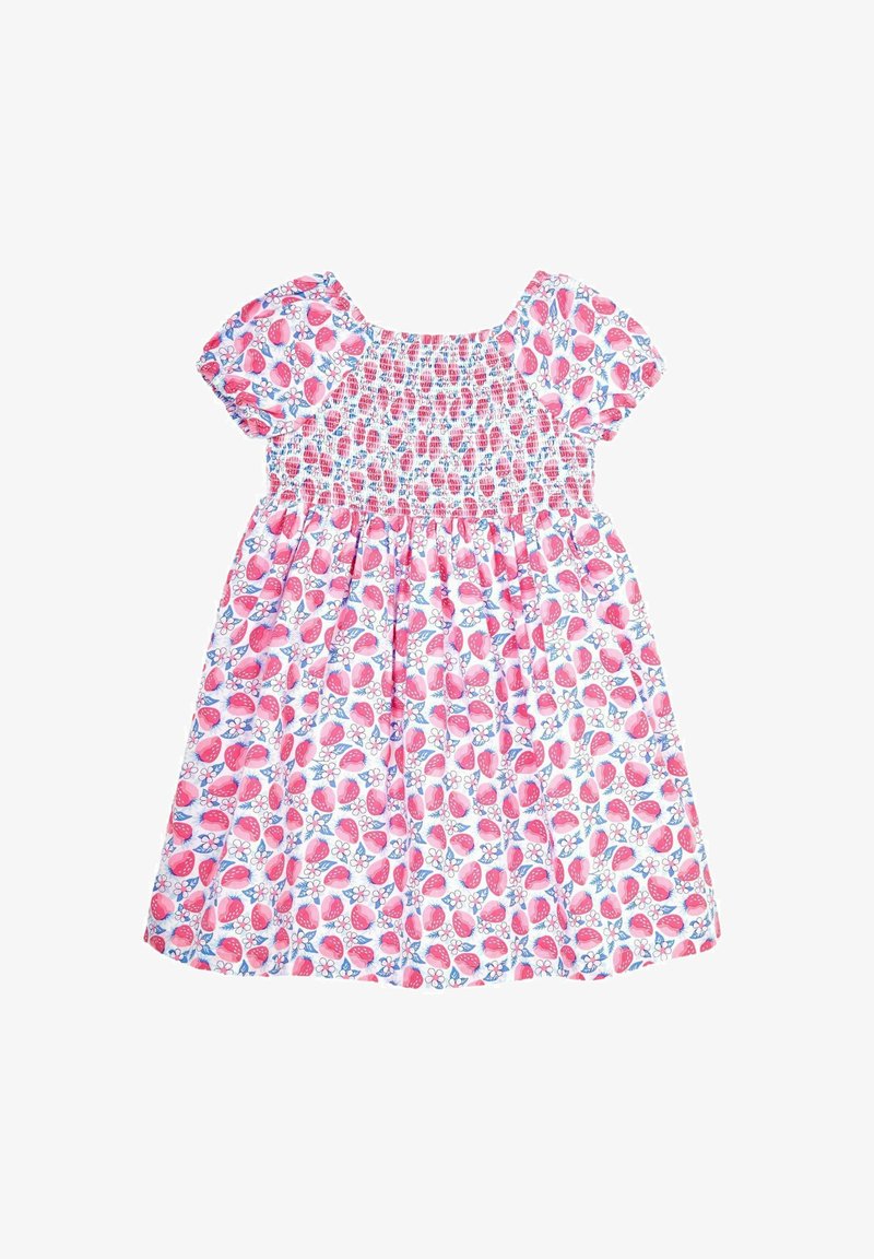 JoJo Maman Bébé REGULAR FIT - Freizeitkleid - pink strawberry bloom
