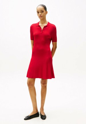 Jumper dress - primary red