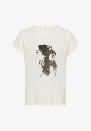 Cream, CRYING - T-shirt imprimé - artistic paint grey woman