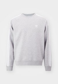 ADICOLOR CLASSICS 3-STRIPES CREW - Melegítőfelső - medium grey heather