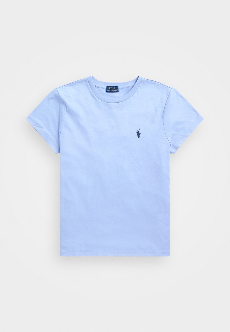 Polo Ralph Lauren COTTON JERSEY CREWNECK T-SHIRT - Navadna majica - dress shirt blue