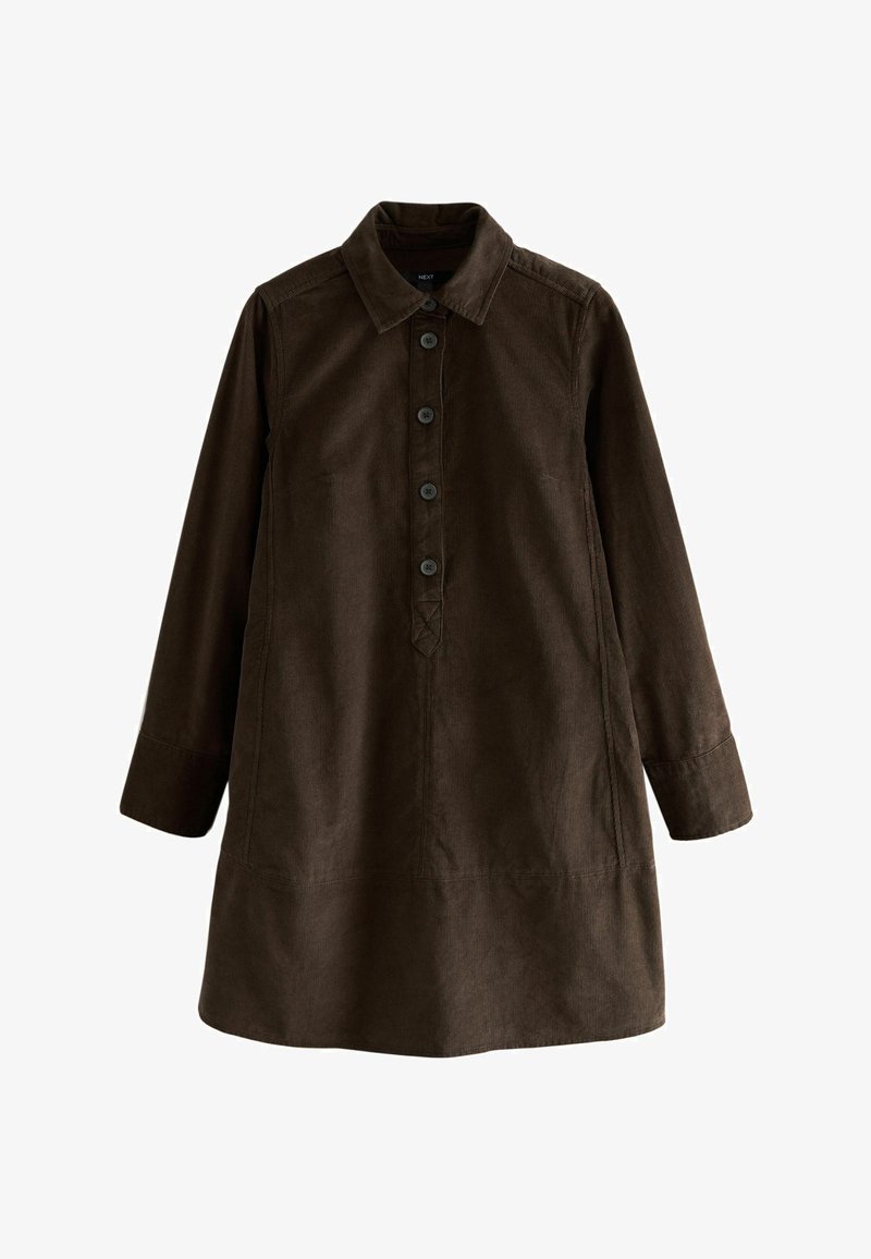Overhead Robe Next REGULAR FIT - OVERHEAD MINI - Robe chemise - chocolate brown ...