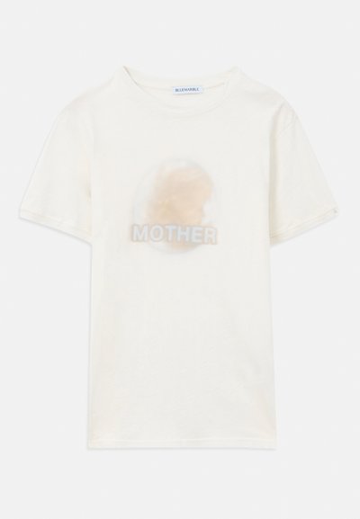BLURRED MOTHER EARTH - T-shirt imprimé - ecru