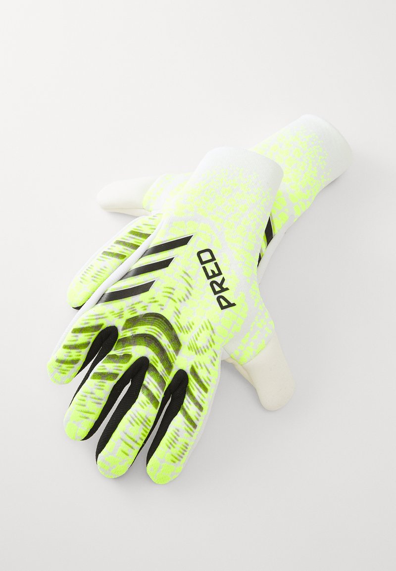 adidas Performance PREDATOR GLOVE PRO - Torwarthandschuh - lucid  lemon/white/black/gelb - Zalando