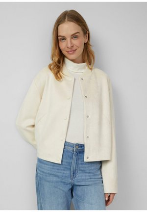 Kunstlederjacke - creme