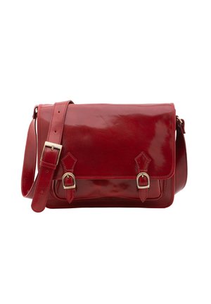 Cross body bag - red