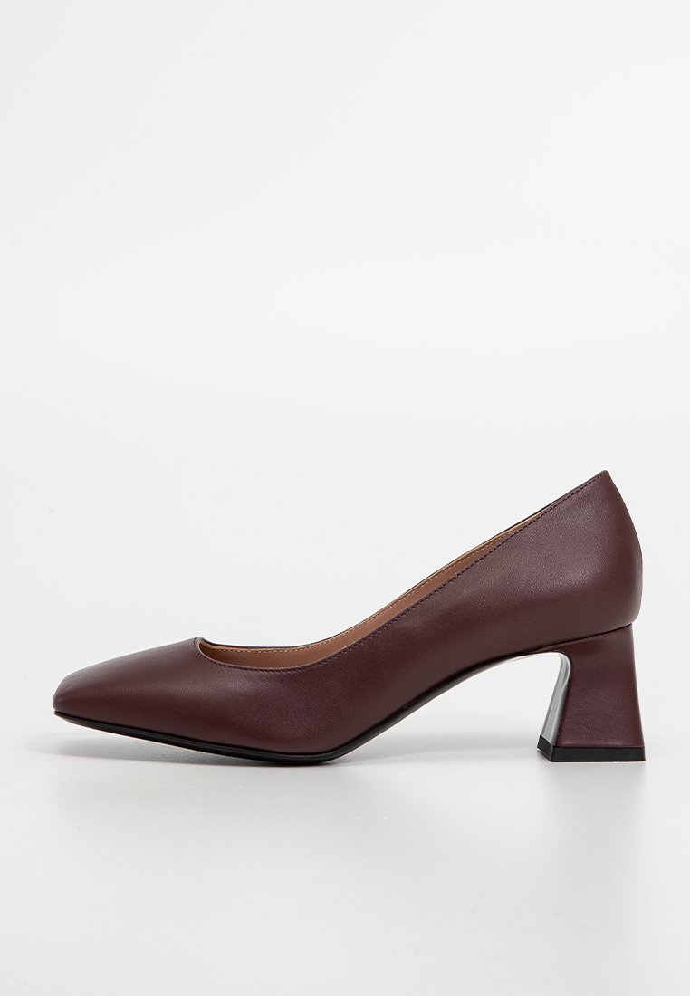 Pollini Klassieke pumps bordeauxrood