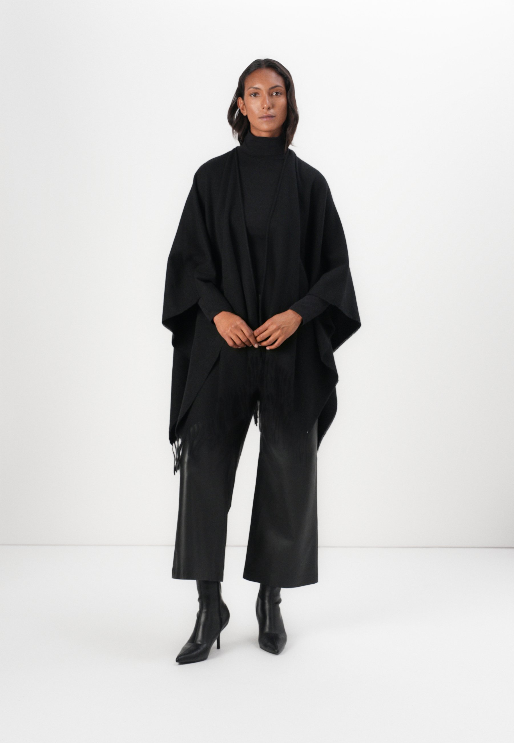 Zign by Zalando Y19417 - Poncho - black/zwart - Zalando.nl