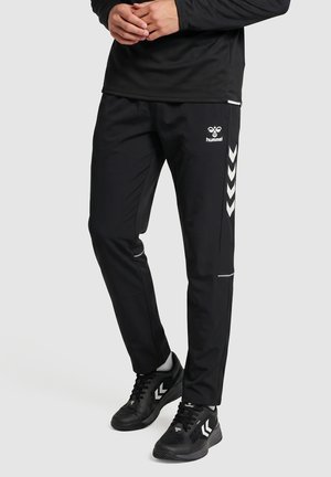 Hummel HMLCORE  - Pantalon de survêtement - black white