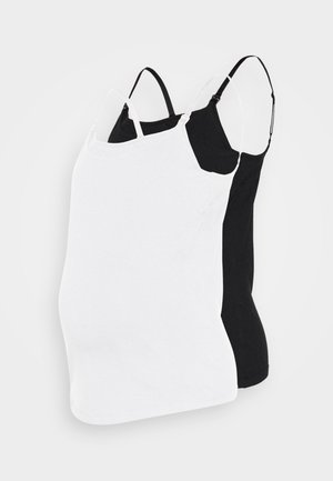 2PACK NURSING FUNCTION cami - Top - black/white