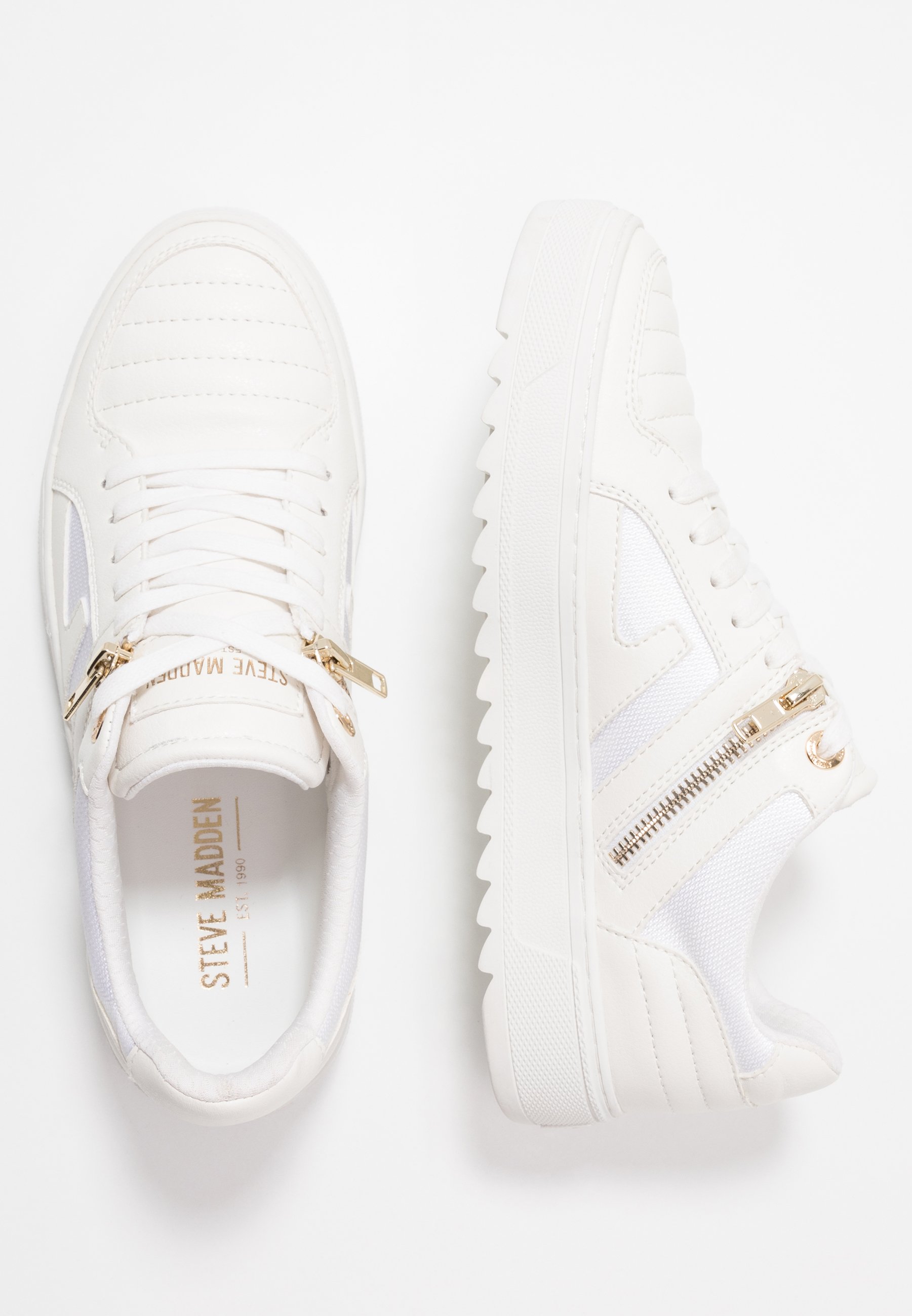 Steve Madden MASER Joggesko white Zalando.no Steve Madden MASER Joggesko black Zalando.no