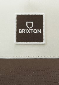 Brixton ALPHA BLOCK UNISEX - Boné - golden glow/off white/deep brown