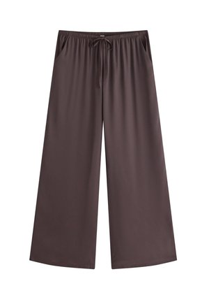 Lindex, Pyžamové nohavice - dark dusty brown