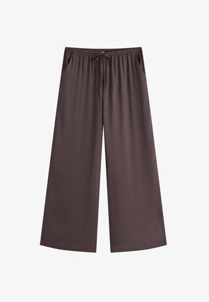 Lindex, Pyžamové nohavice - dark dusty brown