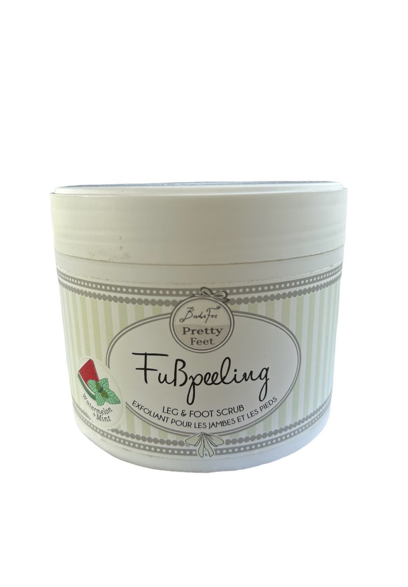 BadeFee - FUSSPEELING WASSERMELONE MINZE - Fußpeeling - weiß, Vergrößern