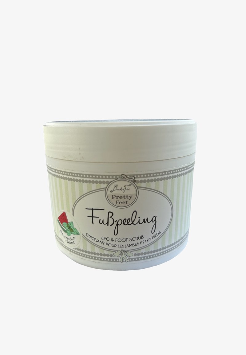 BadeFee - FUSSPEELING WASSERMELONE MINZE - Fußpeeling - weiß, Vergrößern