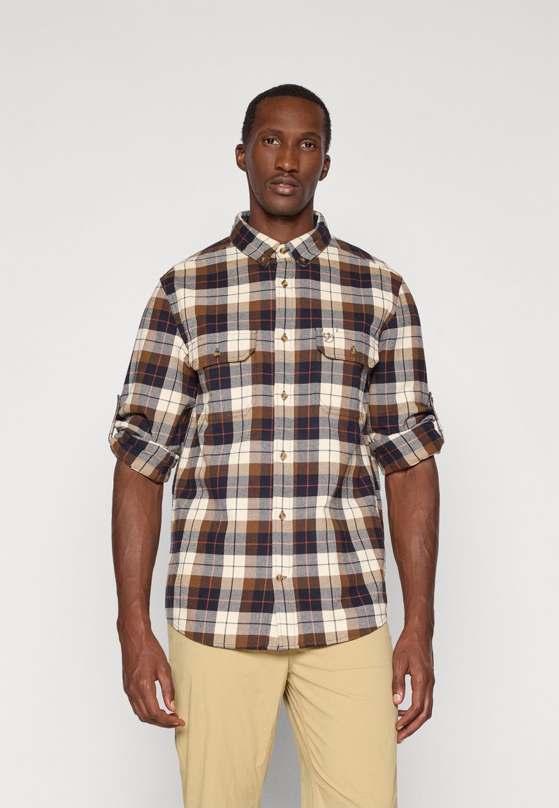 Fjällräven Singi Heavy Flannel Shirt - Camisa De Franela Para Hombre (1 Unidad), Azul, XG