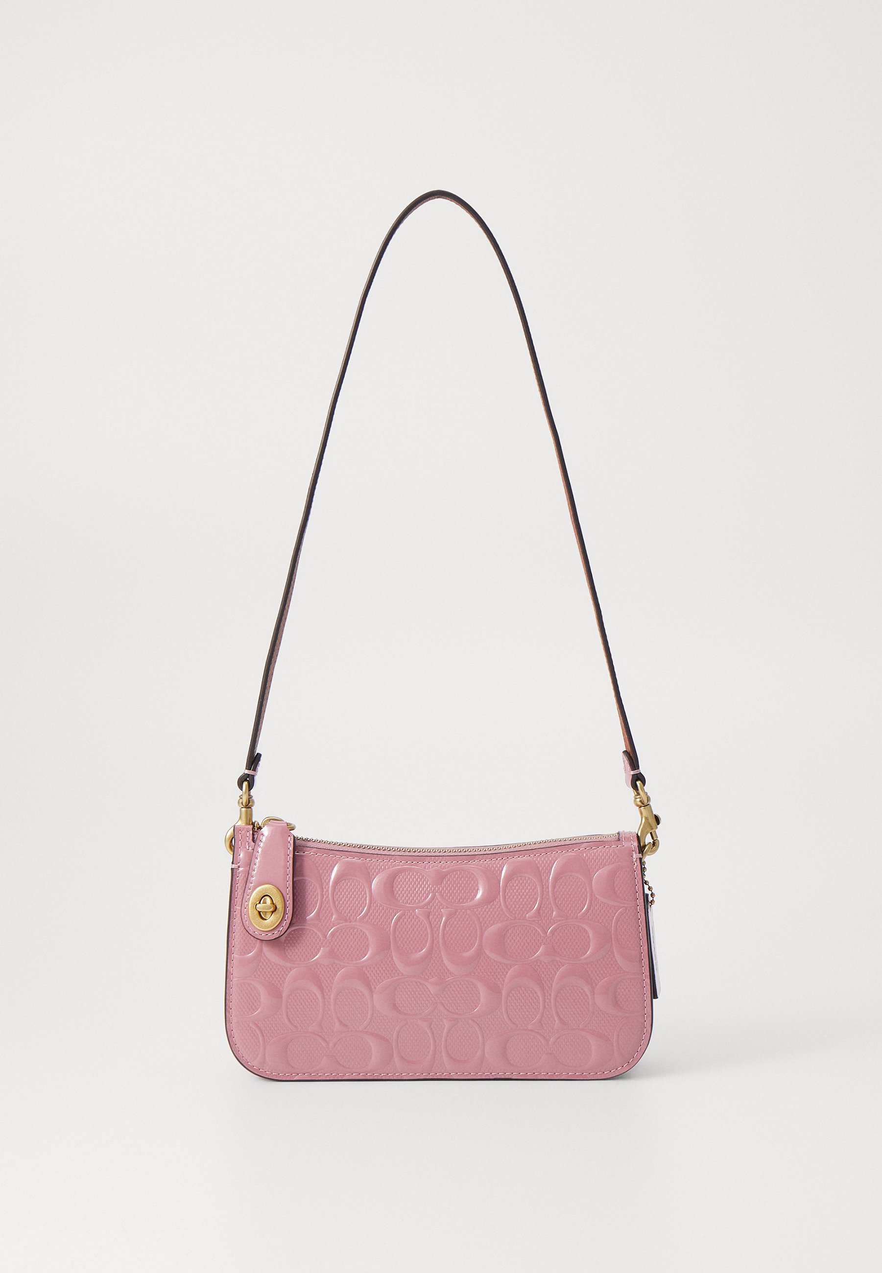 COACH PENN SHOULDER BAG IN SIGNATURE LEATHER - Handbag - true pink 