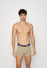 Nike Underwear TRUNK 3 PACK - Cuecas boxer - redstone/khaki/anthracite