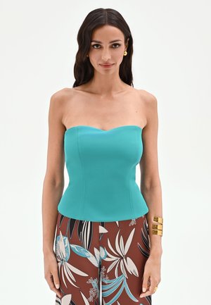 Rinascimento, CANOTTA/TOP TINTA UNITA - Top - turquoise