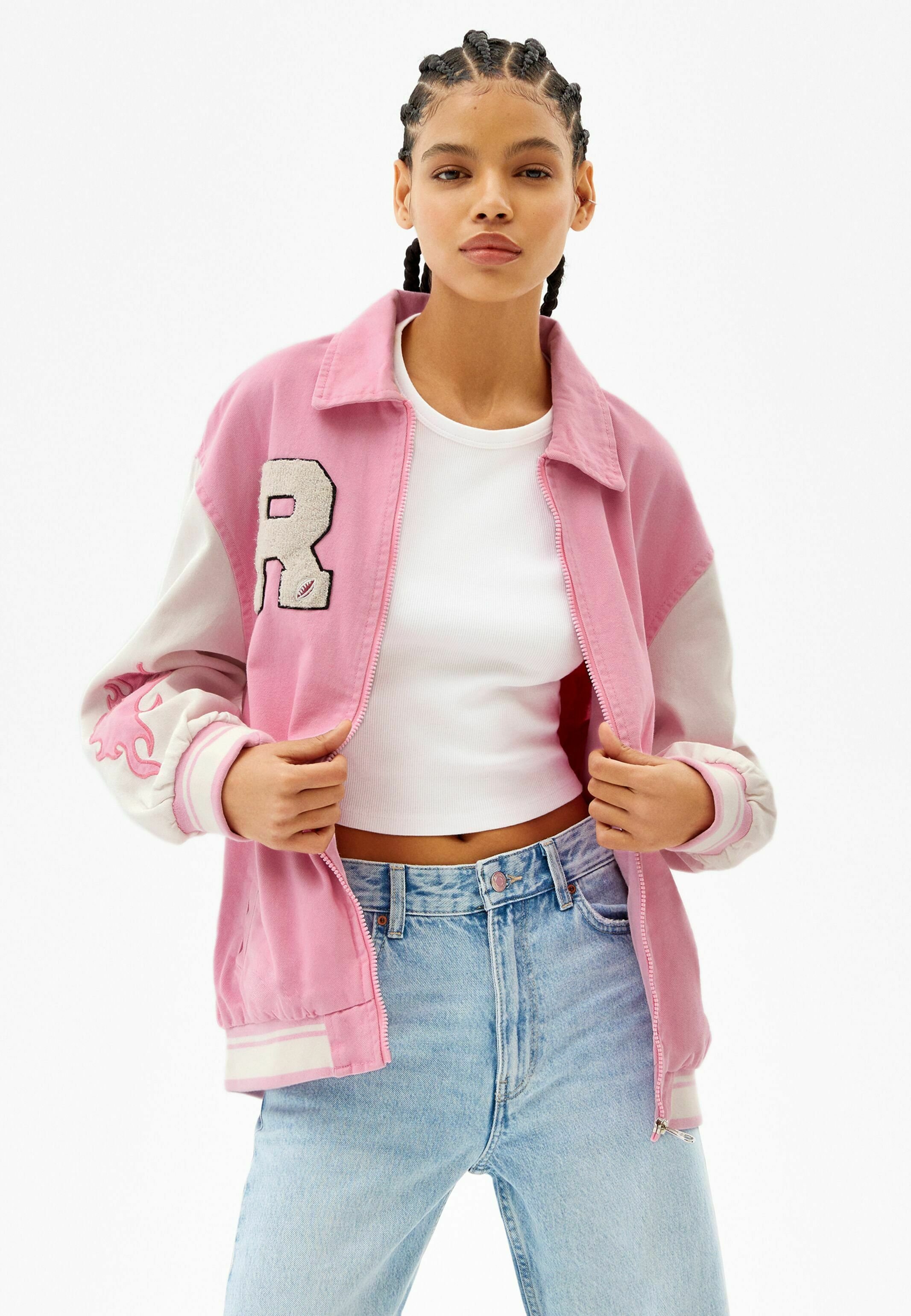 Bershka Giacca leggera - pink/fuxia - Zalando.it