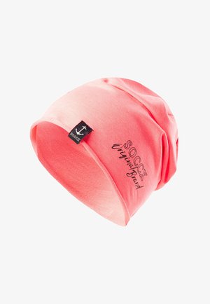 Soccx, AUS MIT LOGO PRINT - Beanie - neon pink